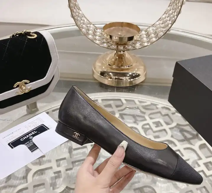 hype Chanel Flat Shoes