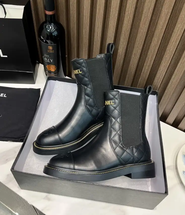 hype Chanel Boots