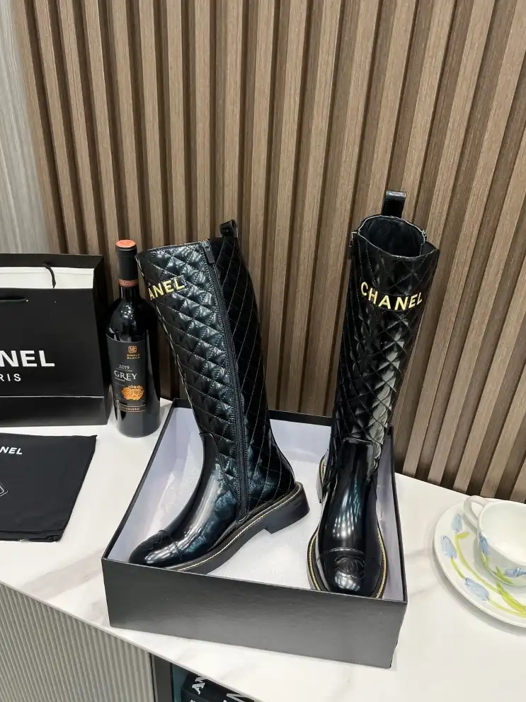 hype Chanel Boots