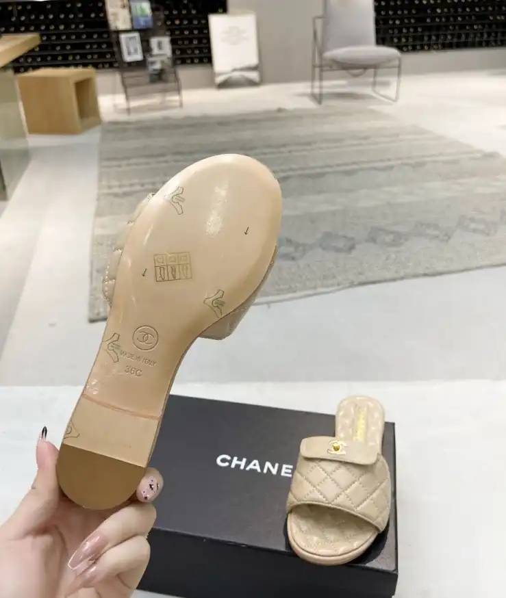 hype Chanel Slippers