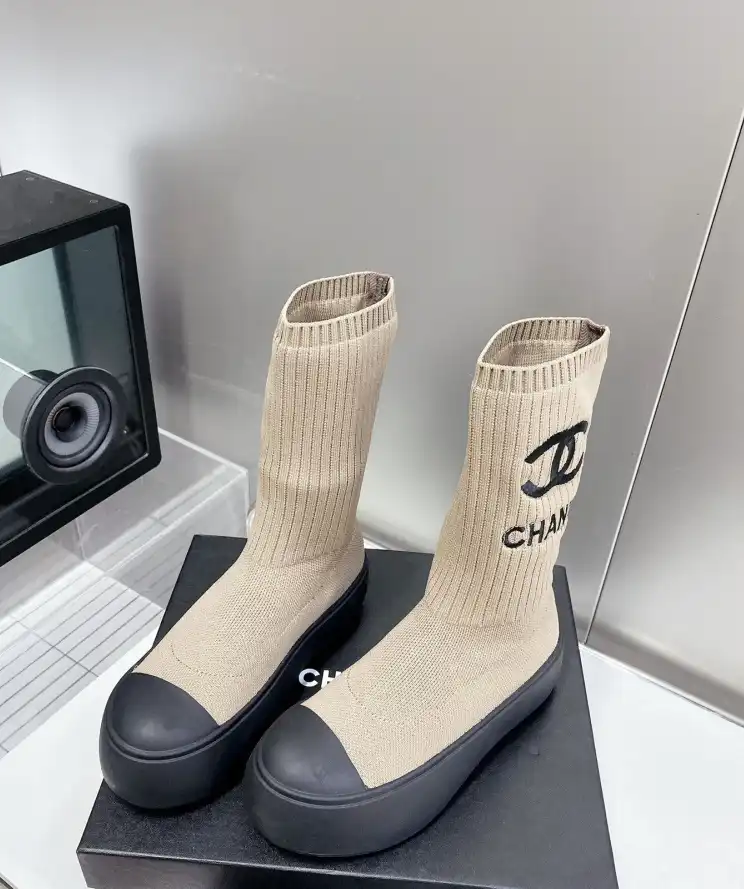 hype Chanel Boots