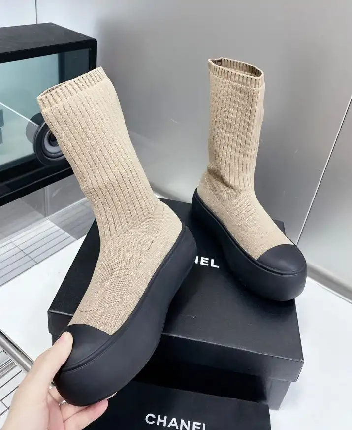 hype Chanel Boots