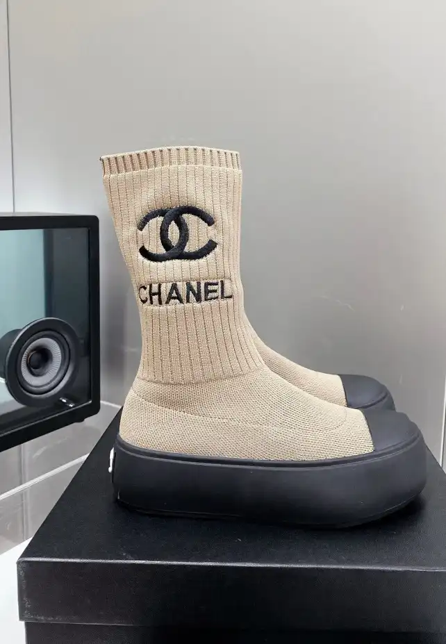 hype Chanel Boots