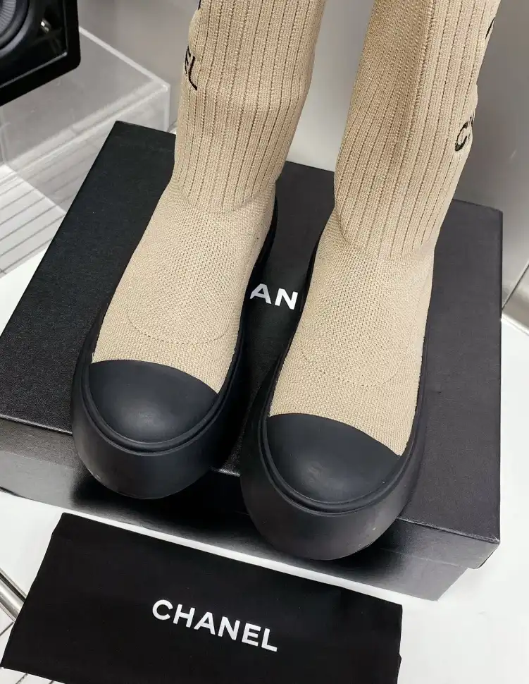 hype Chanel Boots