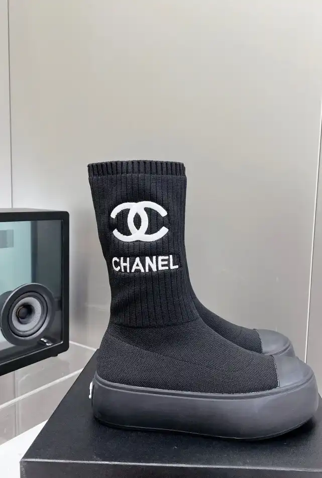 hype Chanel Boots