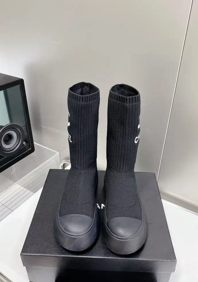 hype Chanel Boots