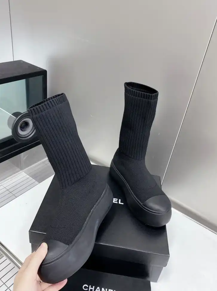 hype Chanel Boots