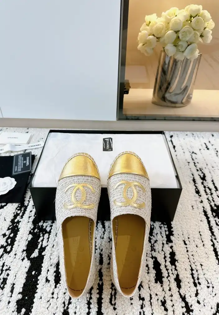 hype Chanel Flat Shoes