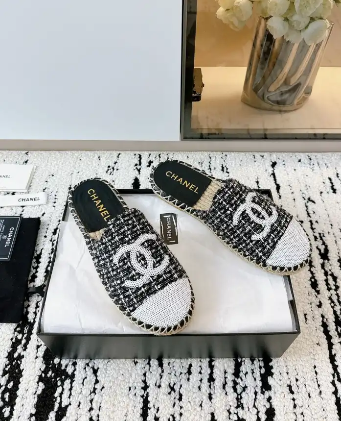 hype Chanel Flat Shoes