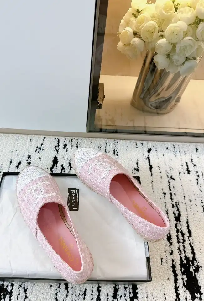 hype Chanel Flat Shoes