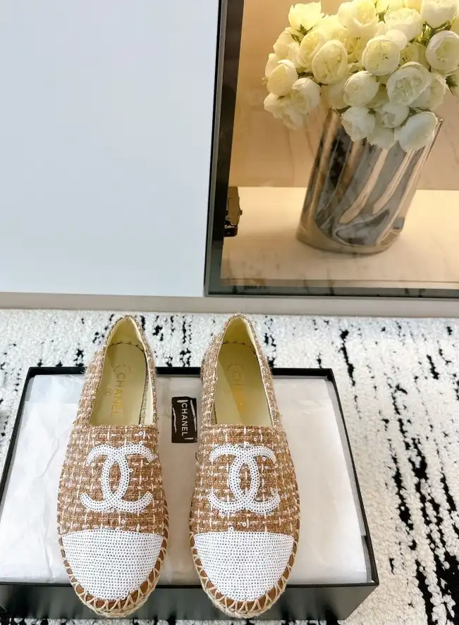 hype Chanel Flat Shoes