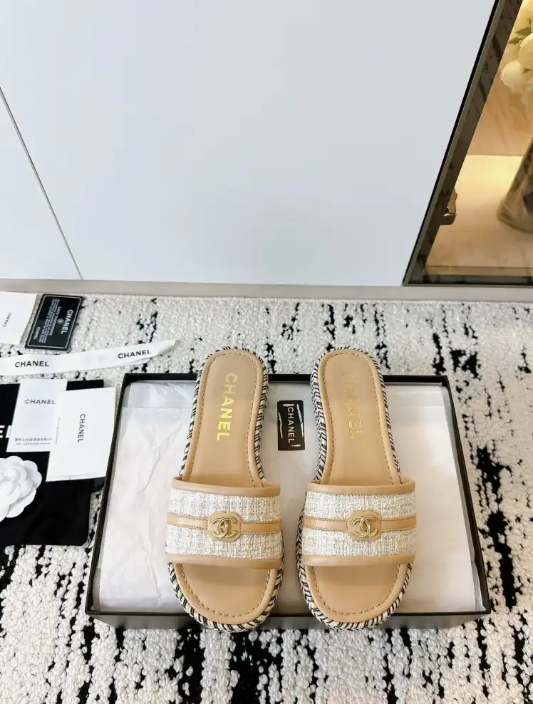 hype Chanel Slippers