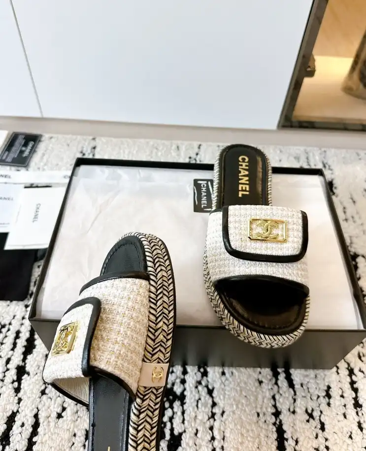 hype Chanel Slippers