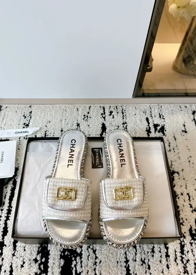 hype Chanel Slippers