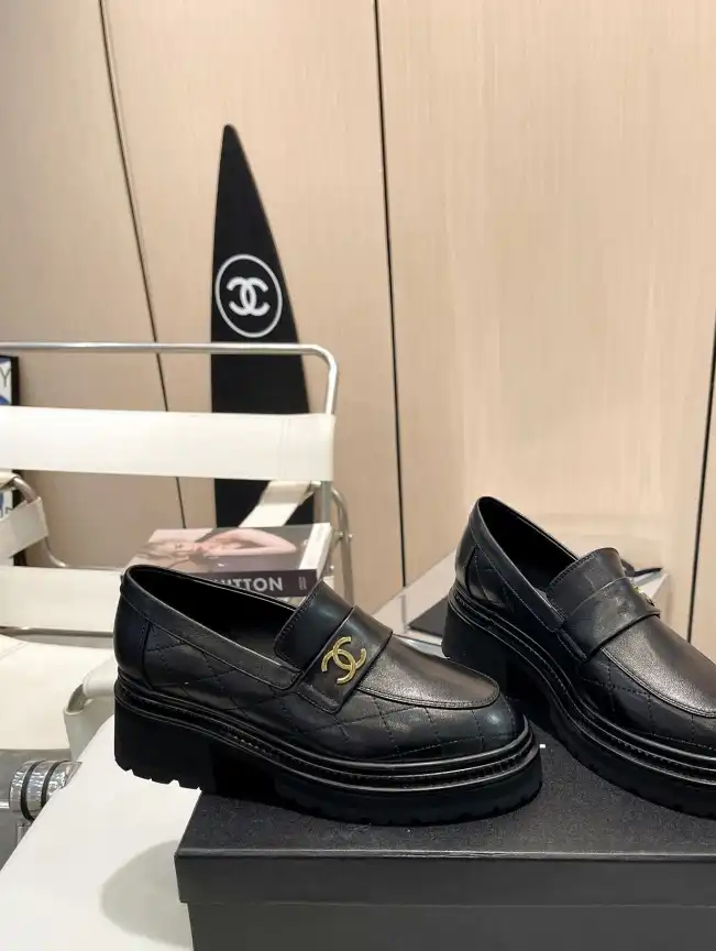 hype Chanel Leather Shoes