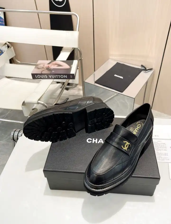 hype Chanel Leather Shoes