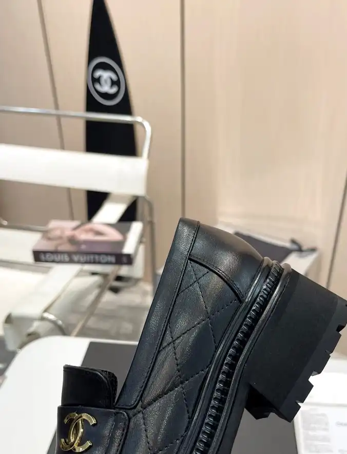 hype Chanel Leather Shoes