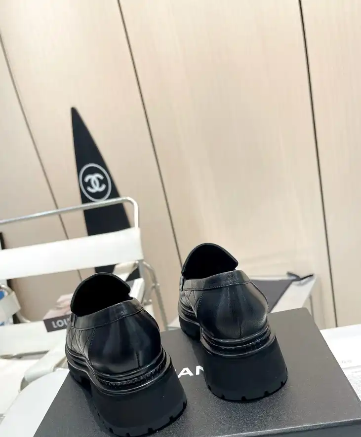 hype Chanel Leather Shoes