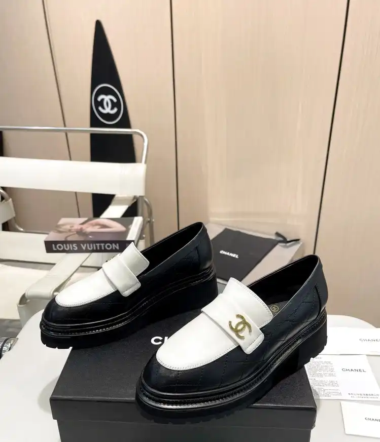 hype Chanel Leather Shoes