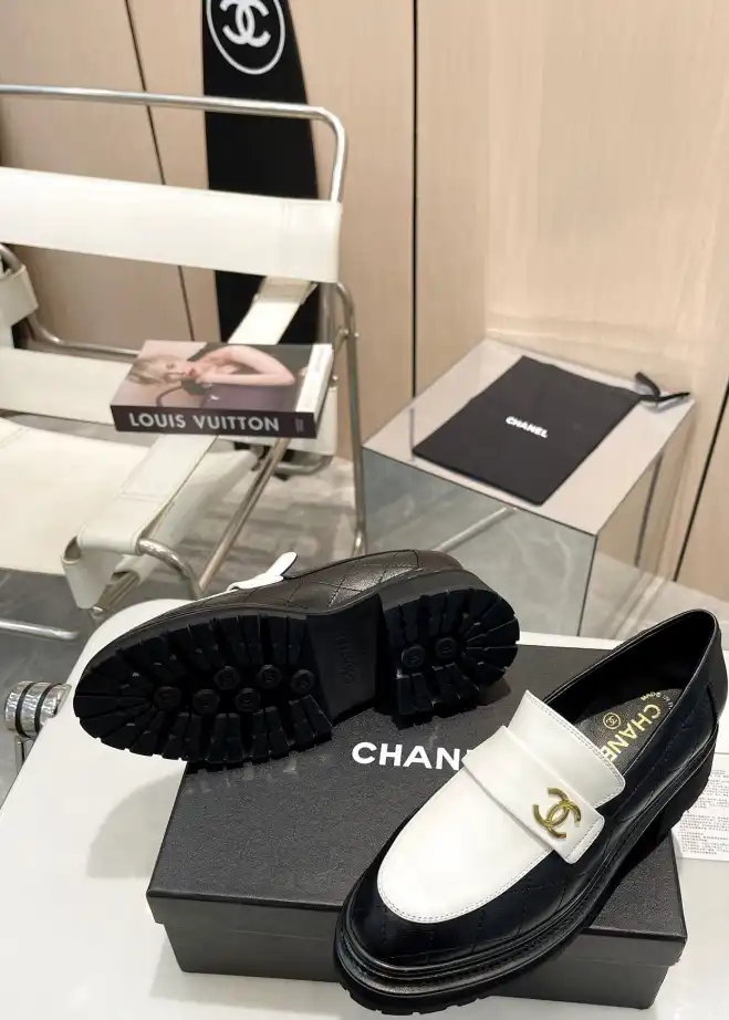 hype Chanel Leather Shoes