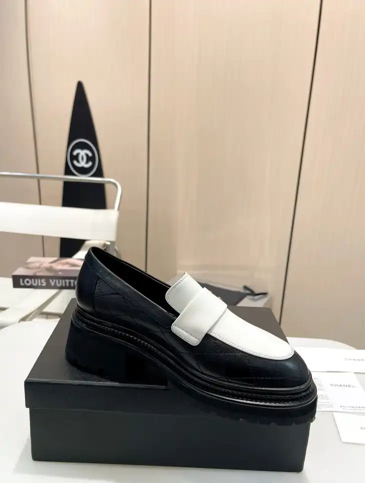 hype Chanel Leather Shoes