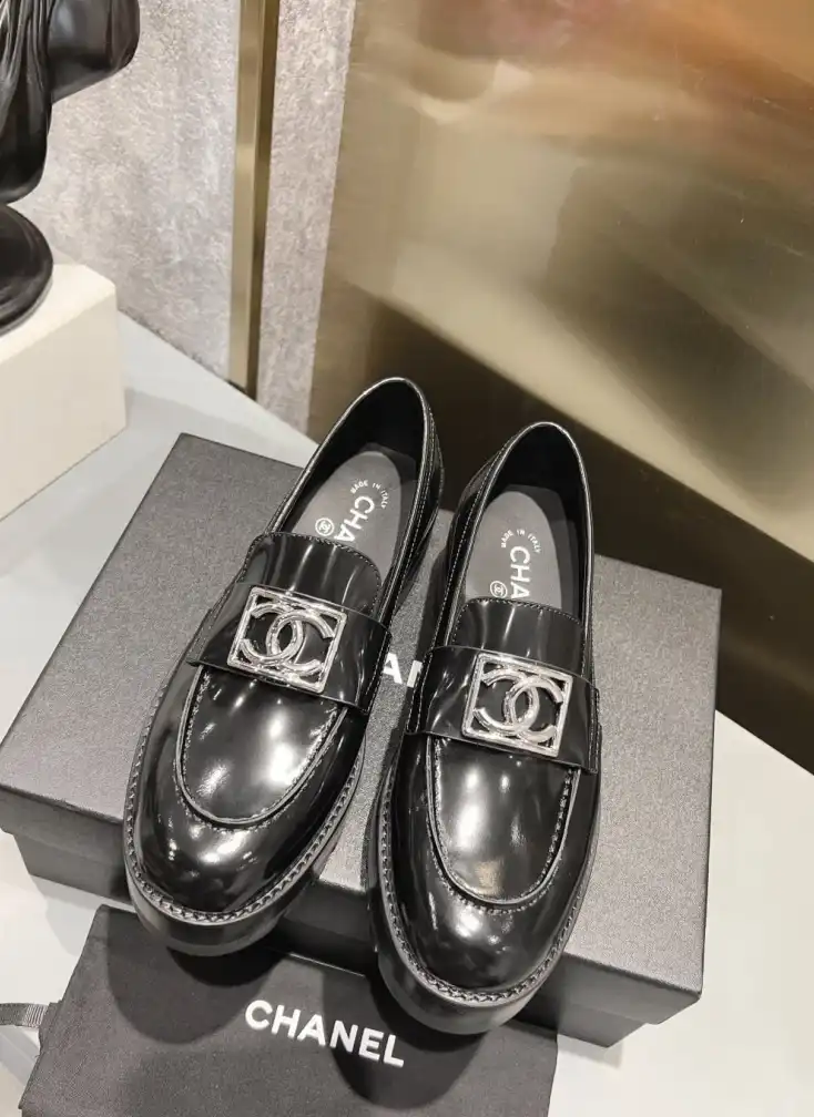 hype Chanel Leather Shoes