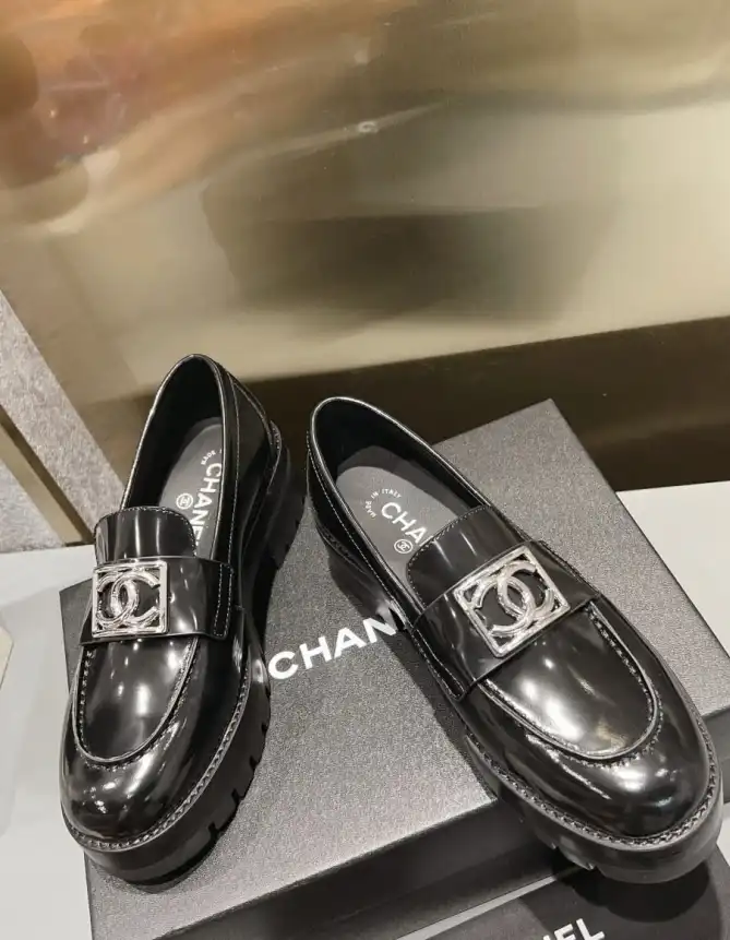 hype Chanel Leather Shoes