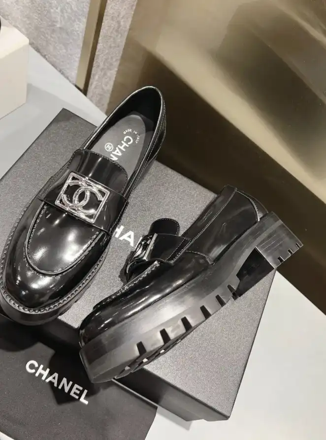 hype Chanel Leather Shoes