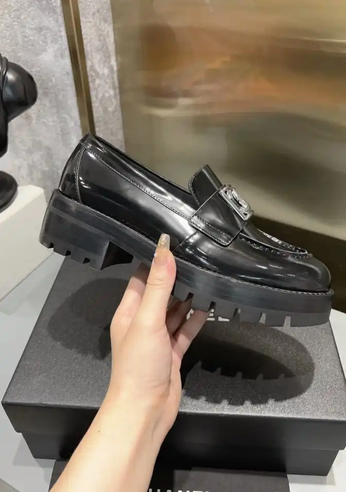 hype Chanel Leather Shoes