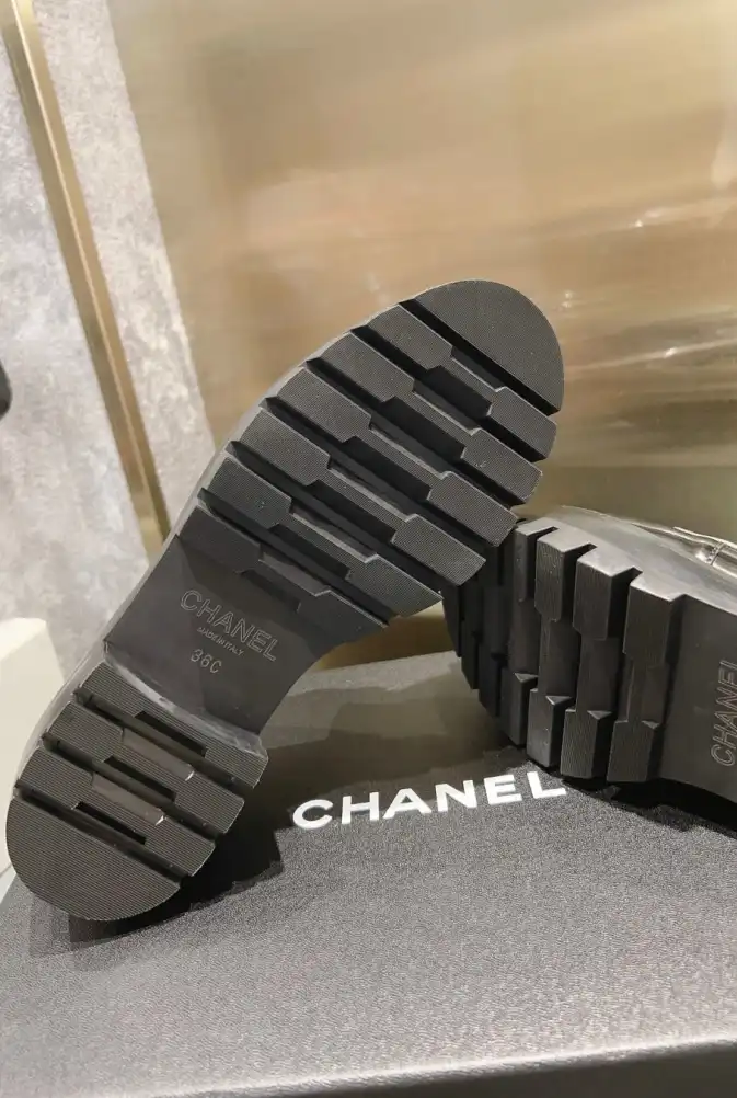 hype Chanel Leather Shoes