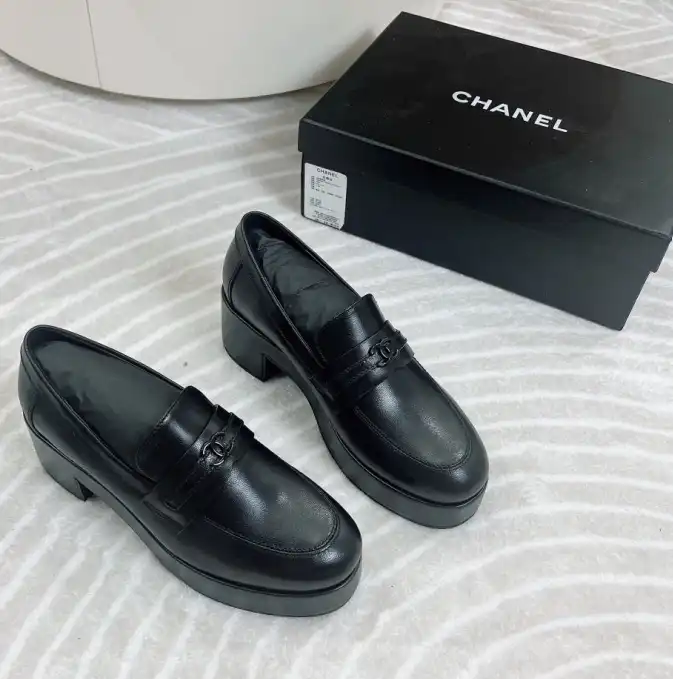 hype Chanel Leather Shoes