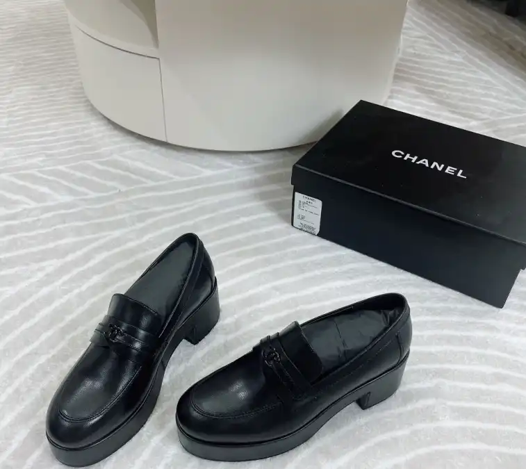 hype Chanel Leather Shoes