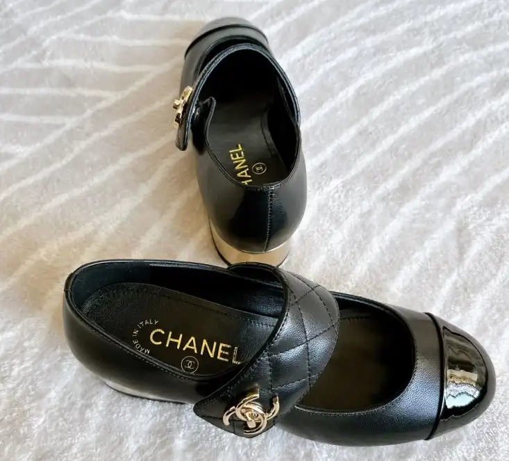 hype Chanel Leather Shoes