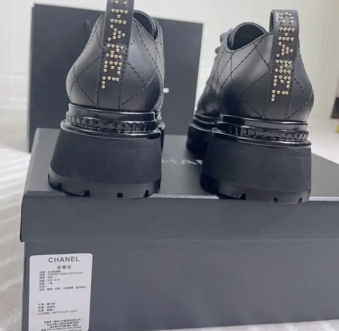 hype Chanel Leather Shoes