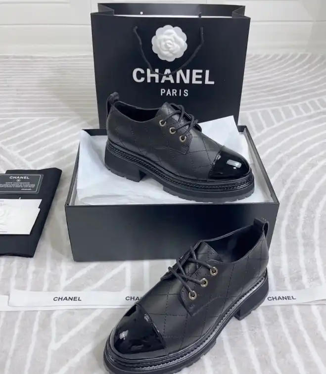 hype Chanel Leather Shoes