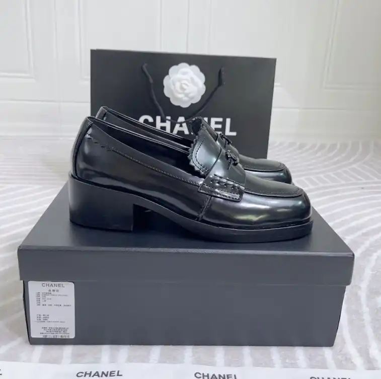 hype Chanel Leather Shoes