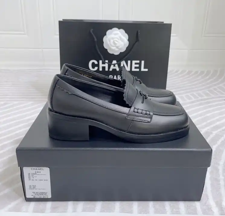 hype Chanel Leather Shoes