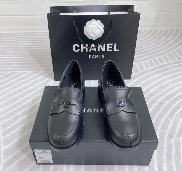 hype Chanel Leather Shoes