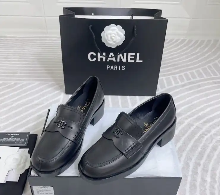 hype Chanel Leather Shoes