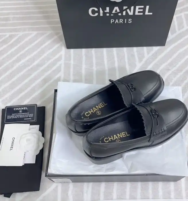 hype Chanel Leather Shoes