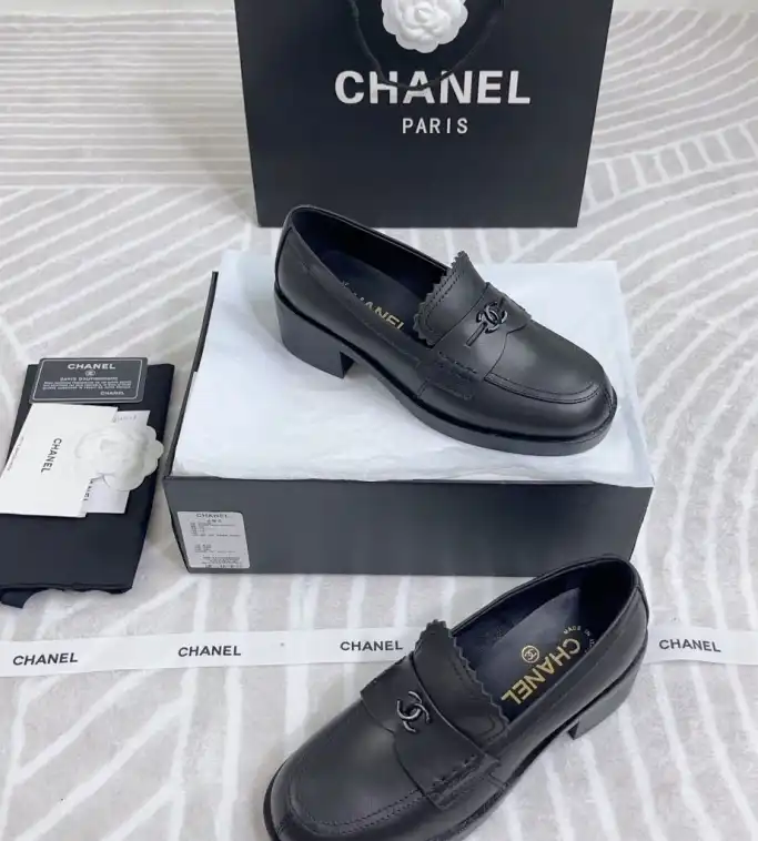 hype Chanel Leather Shoes