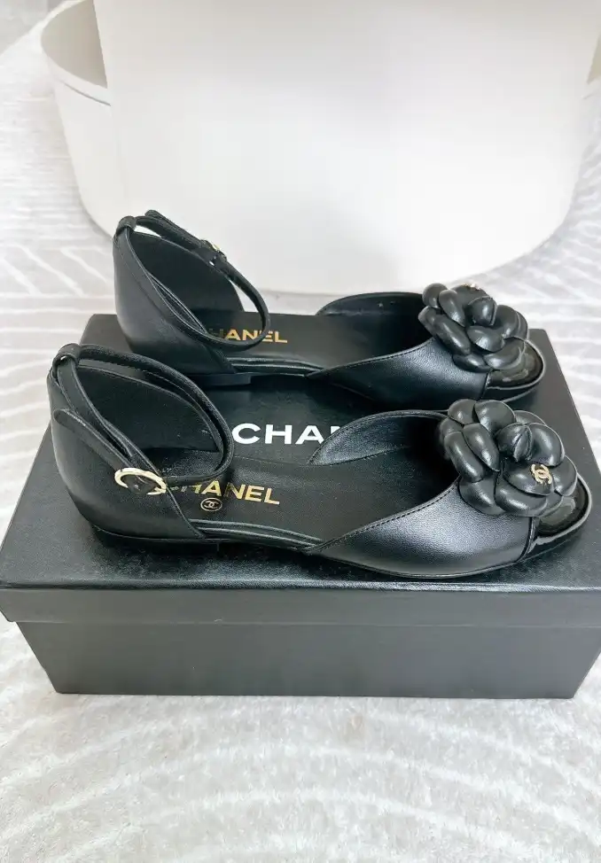 hype Chanel Flat Shoes