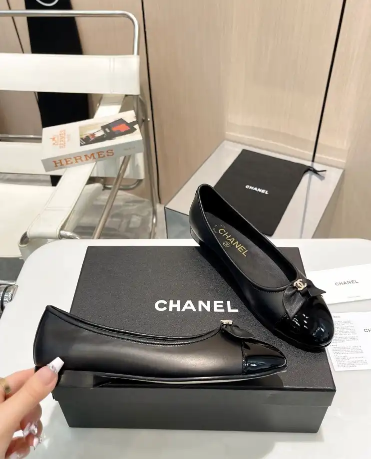 hype Chanel Flat Shoes