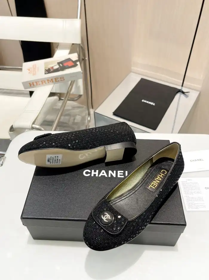 hype Chanel Flat Shoes