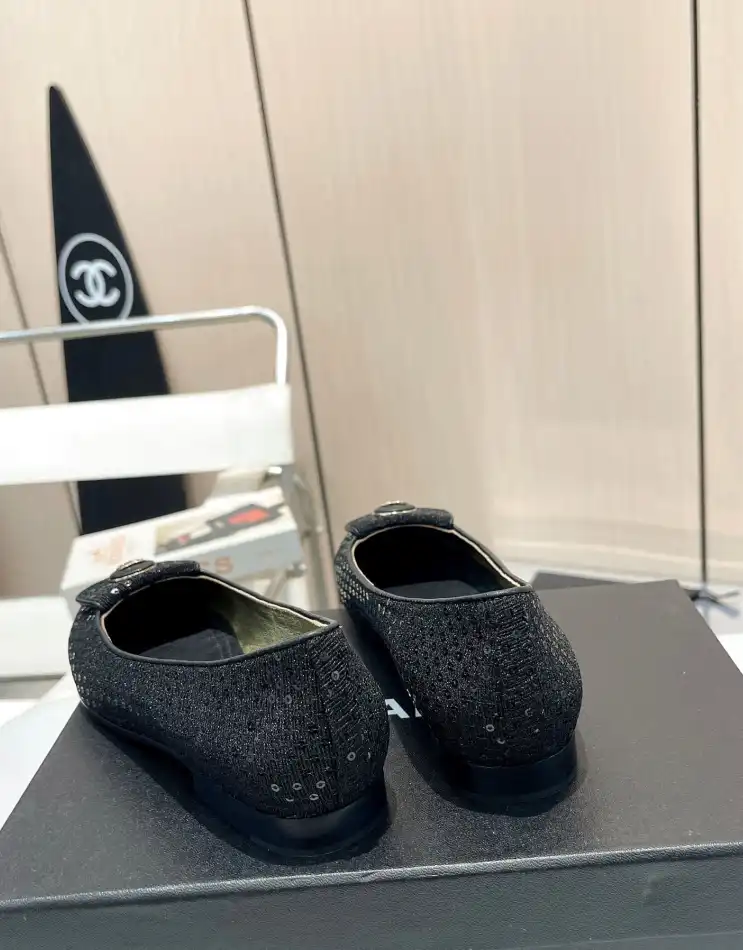 hype Chanel Flat Shoes