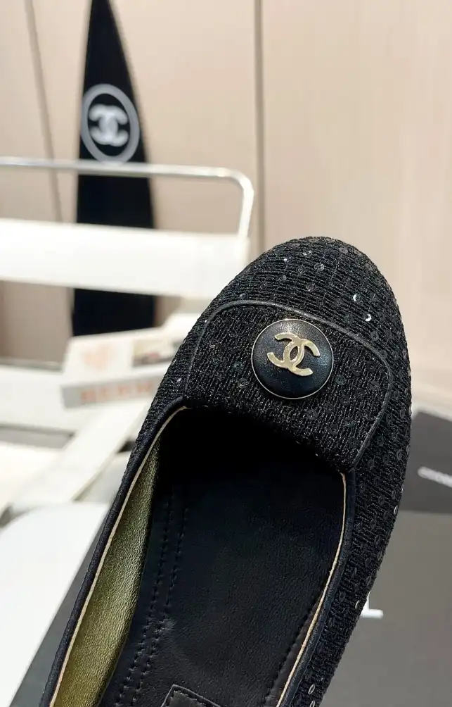 hype Chanel Flat Shoes