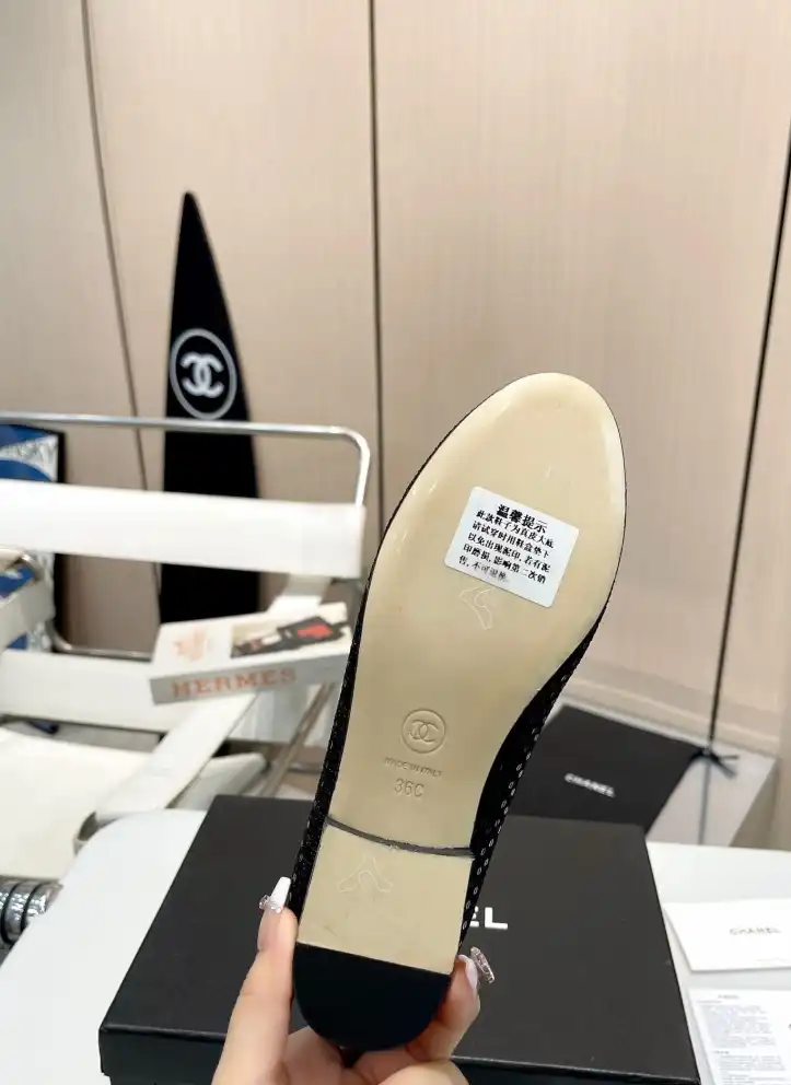 hype Chanel Flat Shoes