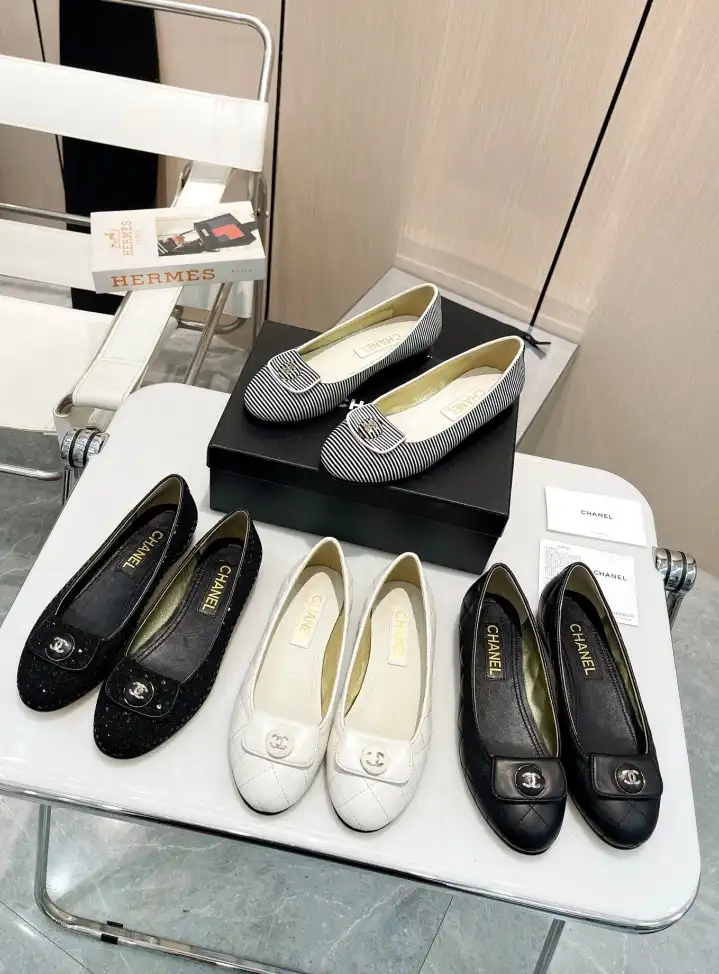 hype Chanel Flat Shoes