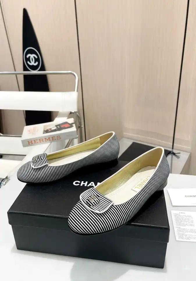 hype Chanel Flat Shoes