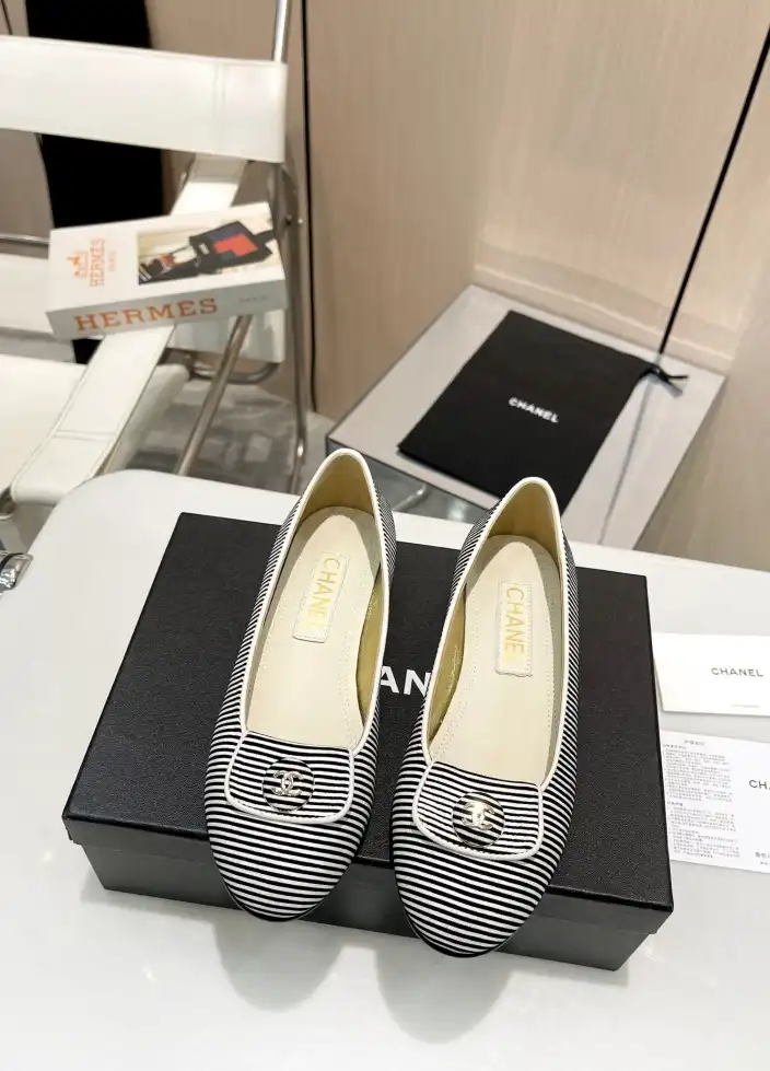 hype Chanel Flat Shoes